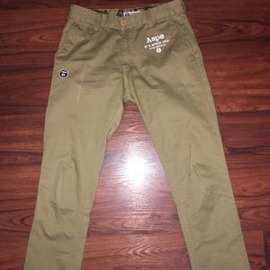 Aape By A Bathing Ape Bape Khaki Pants